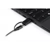 BakkerElkhuizen UltraBoard 955 V2 Numeric, USB, 22, Laptop/PC, 1.5 m, Dark pelēka, Light pelēka