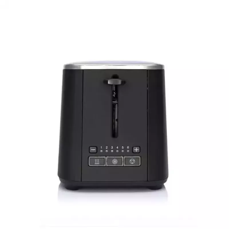 2-šķēļu tosteris Wilfa CT-1000MB — 1000 W, melns tērauda korpuss