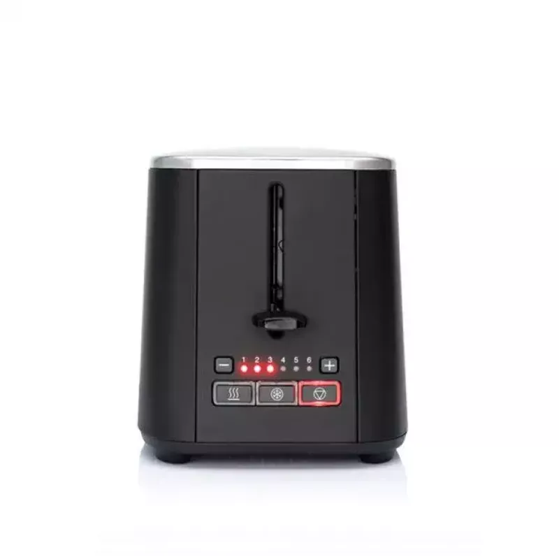 2-šķēļu tosteris Wilfa CT-1000MB — 1000 W, melns tērauda korpuss