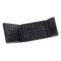 InLine 55379B tastatūra Universāla Bluetooth QWERTZ vācu Melna