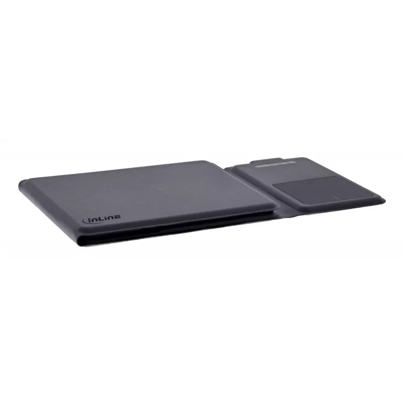 InLine 55379B tastatūra Universāla Bluetooth QWERTZ vācu Melna