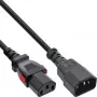 InLine 16935L strāvas kabelis melns 5 m IEC C13 IEC C14