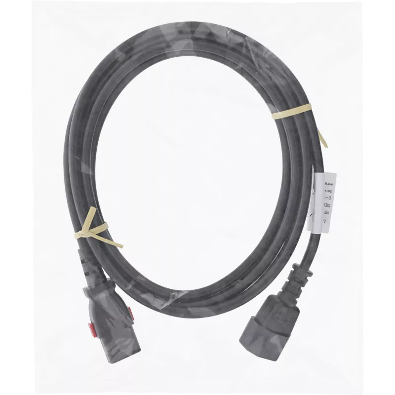 InLine 16935L strāvas kabelis melns 5 m IEC C13 IEC C14