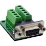 InLine 92501E stieples savienotājs Spaiļu bloks / D-Sub 9 Melns, Zaļš
