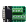 InLine 92501F vadu savienotājs Spaiļu bloks / D-Sub 9 Melns, Zaļš