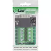 InLine 92501F vadu savienotājs Spaiļu bloks / D-Sub 9 Melns, Zaļš