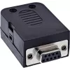 InLine 92501G vadu savienotājs Spaiļu bloks / D-Sub 9 Melns