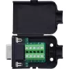 InLine 92501G vadu savienotājs Spaiļu bloks / D-Sub 9 Melns