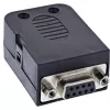 InLine 92501H vadu savienotājs Spaiļu bloks / D-Sub 9 Melns