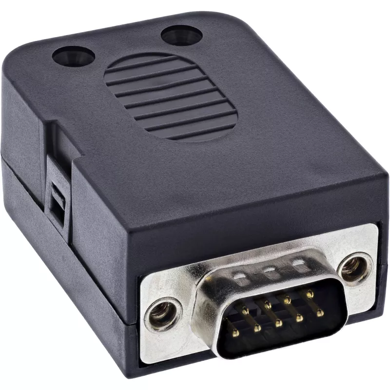 InLine 92501I vadu savienotājs Spaiļu bloks / D-Sub 9 Melns