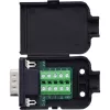 InLine 92501I vadu savienotājs Spaiļu bloks / D-Sub 9 Melns