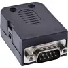 InLine 92501J vadu savienotājs Spaiļu bloks / D-Sub 9 Melns