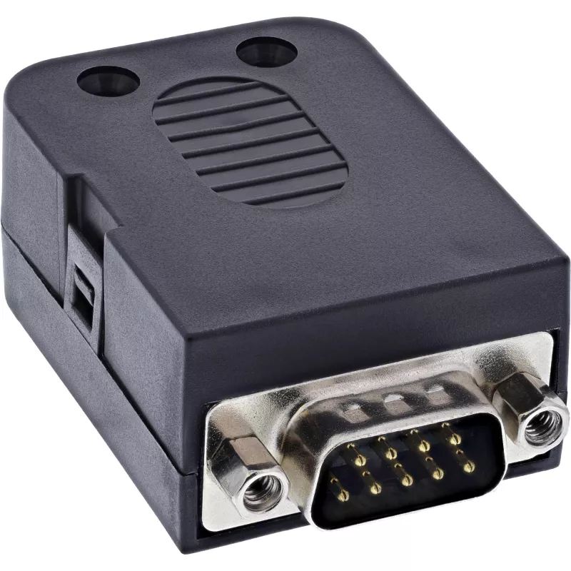 InLine 92501J vadu savienotājs Spaiļu bloks / D-Sub 9 Melns