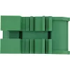 InLine 92501K vadu savienotājs, spaiļu bloks / D-Sub 9, zaļš