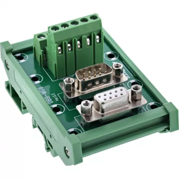 InLine 92501M vadu savienotājs Spaiļu bloks / D-Sub 9 Zaļš