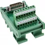 InLine 92502D vadu savienotājs Spaiļu bloks / D-Sub 15 zaļš