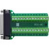 InLine 92502E wire connector Terminal block / D-Sub 25 zaļa