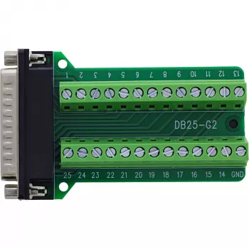 InLine 92502F vadu savienotājs Spaiļu bloks / D-Sub 25 Zaļa