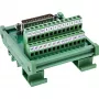 InLine 92502I stieples savienotājs Spaiļu bloks / D-Sub 25 Zaļš