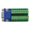InLine 92503A vadu savienotājs, kontaktu bloks, VGA (HD15), zils, zaļš