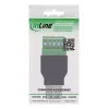 InLine 92504B vadu savienotājs USB-A / spaiļu bloks, 5 kontaktu Melns, Zaļš