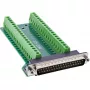 InLine 92502J vadu savienotājs Spaiļu bloks / D-Sub 37 Melna, Zaļa
