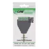 InLine 92504J vadu savienotājs 3.5 mm 4-pin ligzda TRRS / Skrūvspaiļu bloks 4 spailes Melns, Zaļš