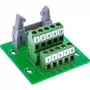 InLine 92504O vadu savienotājs IDC 10 / Spaiļu bloks 5 spailes Zaļa, Gaiši pelēka