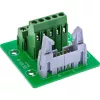 InLine 92504O vadu savienotājs IDC 10 / Spaiļu bloks 5 spailes Zaļa, Gaiši pelēka