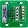 InLine 92504O vadu savienotājs IDC 10 / Spaiļu bloks 5 spailes Zaļa, Gaiši pelēka
