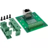 InLine 92505A vadu savienotājs RJ45 8P8C / Spaiļu bloks 9 spailes Zaļš