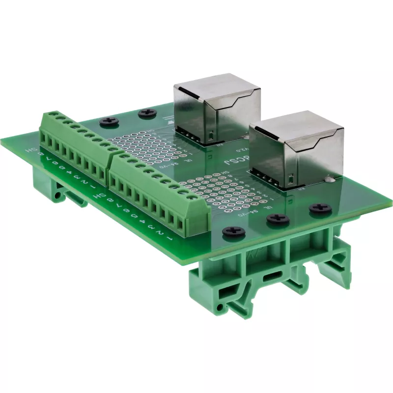 Kabeļu savienotāja adapteris InLine 92505C — RJ45 savienotāja adapteris tīkla pieslēgvadiem