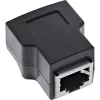 InLine 92505E vadu savienotājs RJ45 8P8C / Spaiļu bloks, 8 kontaktu, melns