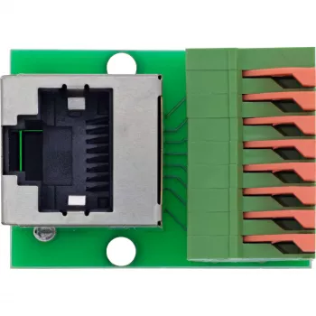 InLine 92505G vada savienotājs RJ45 Cat.5e 8P8C / Spaiļu bloks, 8-pinu zaļš