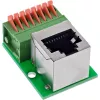 InLine 92505G vada savienotājs RJ45 Cat.5e 8P8C / Spaiļu bloks, 8-pinu zaļš