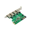 InLine 76666M interfeisa kartes/adapteri Iekšējs USB 3.2 Gen 1 (3.1 Gen 1)