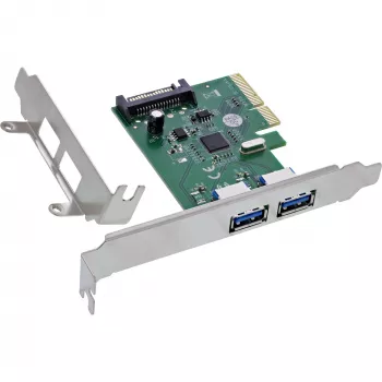 InLine 76666N saskarnes kartes/adapteri Iekšējais USB 3.2 Gen 2 (3.1 Gen 2)