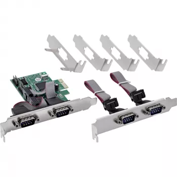Interfeisa adapteris InLine 76619E — seriālo/paralēlo savienojumu piederums