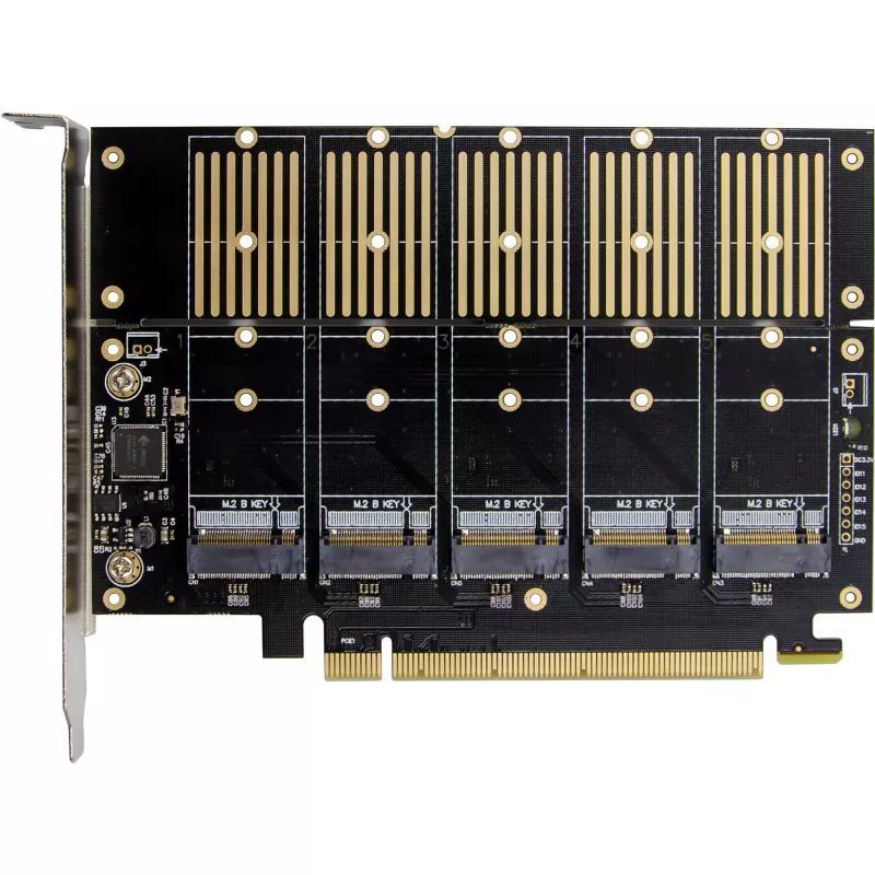 Saskarnes adapteris InLine 76619G — PCI/USB/seriatīvs savienojamības modulis