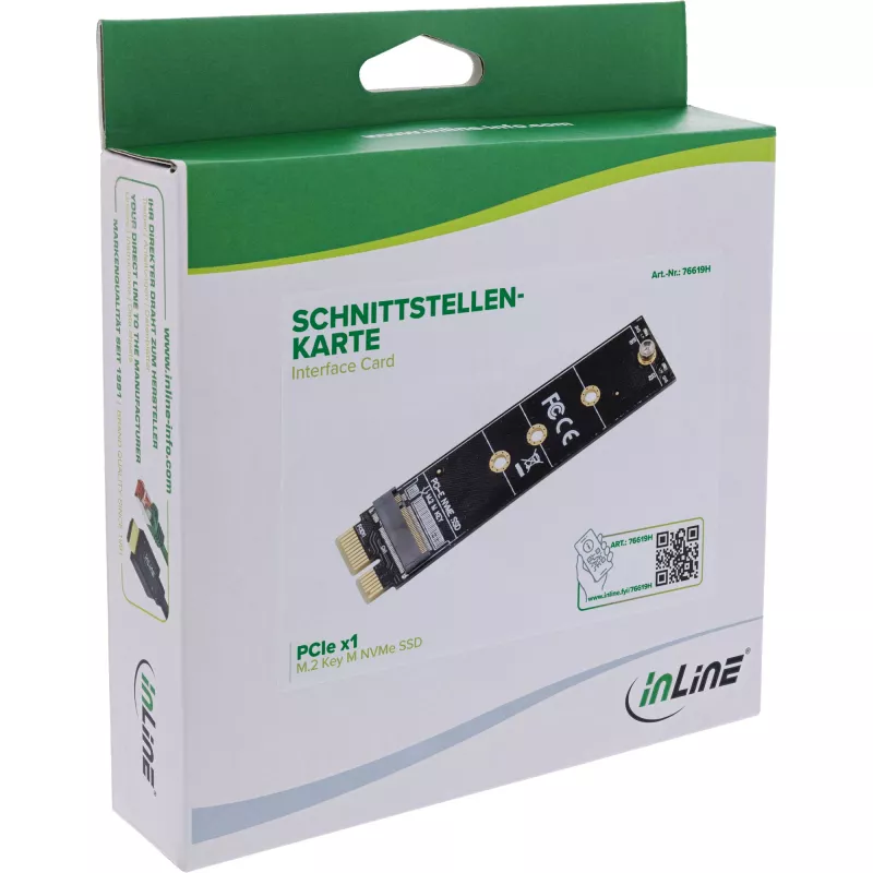 Interfeisa adapteris InLine 76619H – InLine 76619H interfeisa karte/adapteris
