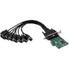 InLine 76660Z 8 portu RS-232 PCIe seriālā karte