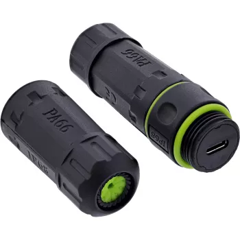 USB kabeļa dzimuma mainītājs InLine 69927L — adapteris USB savienotāja orientācijas maiņai
