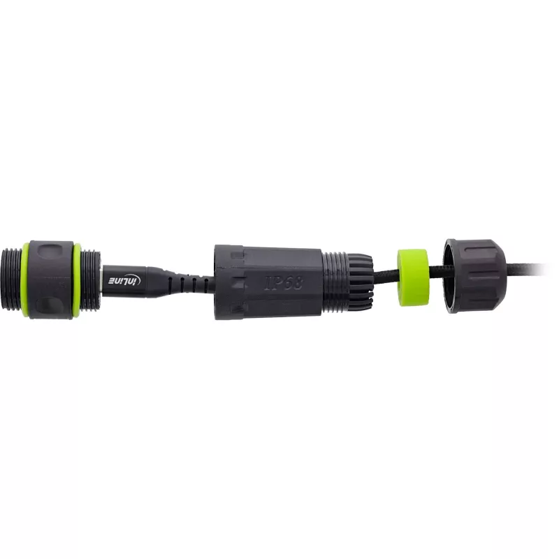 USB kabeļa dzimuma mainītājs InLine 69927L — adapteris USB savienotāja orientācijas maiņai