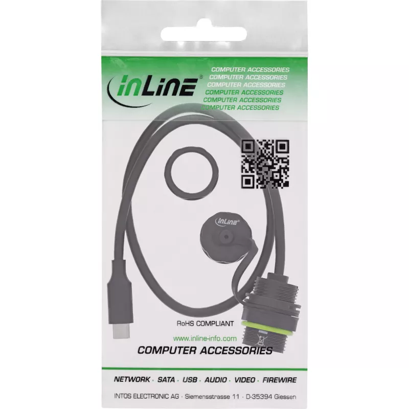Kabeļu savienotāja pārveidotājs InLine 69927O — USB adapteris (InLine 69927O)