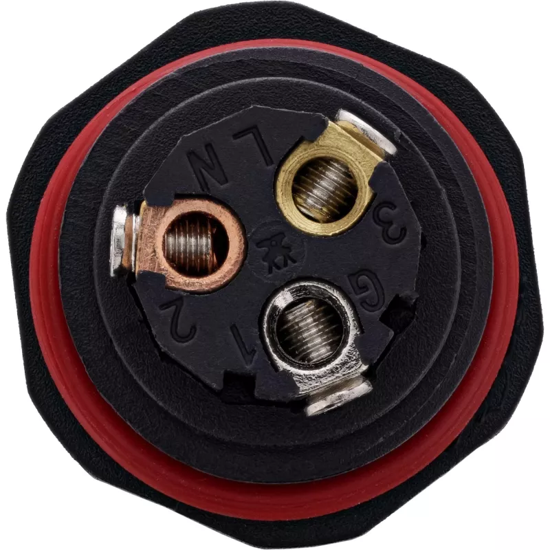 Strāvas kontaktdakšas adapteris InLine 69927V — tīkla adapteris starptautiskām kontaktligzdām