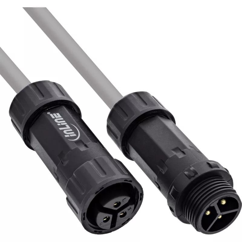 Strāvas kontaktdakšas adapteris InLine 69927W no InLine — kompakts tīkla adapteris Eiropas kontaktligzdām