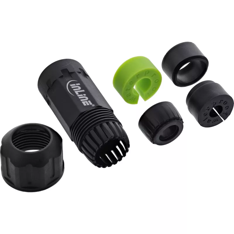 Strāvas kontaktdakšas adapteris InLine 69927W no InLine — kompakts tīkla adapteris Eiropas kontaktligzdām