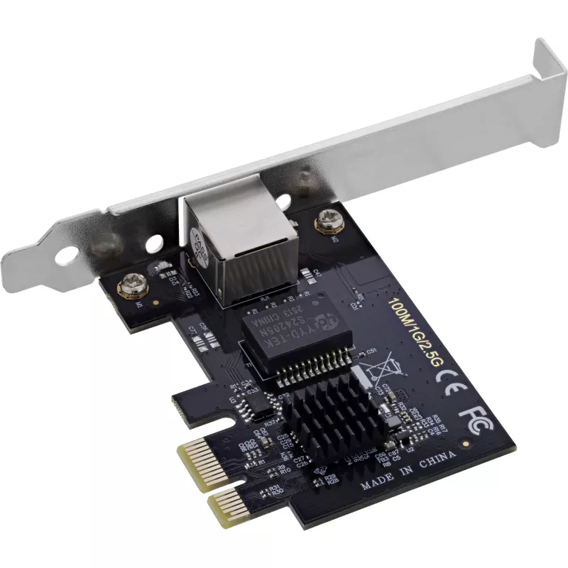 InLine 51125T tīkla karte Iekšējais Ethernet 2500 Mbit/s