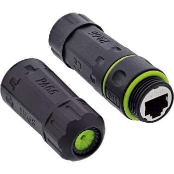 Dzimuma mainītāja adapteris InLine 69927H — RJ45 savienotāja tips (tīkla kabeļa savienotājs)