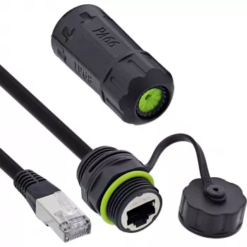 Kabeļa savienotāju pārveidotājs InLine 69927K — adapteris savienotāja dzimuma maiņai